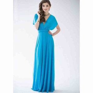 Multiway Wrap Convertible Boho Maxi Dress